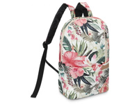 Leichter Damen-Rucksack mit buntem Blumenmuster ZAGATTO