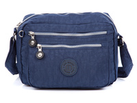Leichter Stoff Umhängetasche marineblau Tasche Street