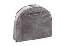 J Jones Hufeisen Leder Brieftasche grau