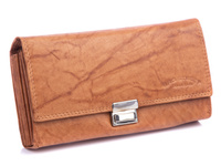 Bag Street Kellnerbrieftasche aus Naturleder