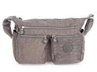 Tasche Street leichte graue Krepptasche für Frauen