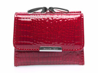 Small handy patent leather wallet for women Jennifer Jones