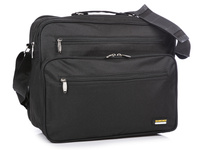 Nylon large men's work bag 2 compartment with shoulder strap