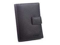 Large zippered document and card case with RFID men's J Jones