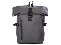 Grey A4 Bag Street waterproof backpack with collar