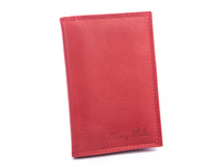 Money Maker red leather document case