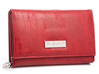 Jennifer Jones women's red eco leather purse