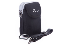 Men's pouch with trouser belt attachment black-grey Extrem