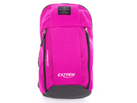 Bag Street Small pink sports backpack for two and one shoulder