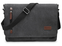 ZAGATTO Large men's A4 grey shoulder bag