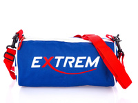 Shoulder bag in the shape of a cylinder blue Bag Street