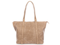 Jennifer Jones Large women's beige eco leather hand bag