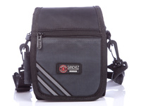 Small grey men's shoulder pouch Sanchez
