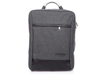 Bag Street Minimalist 15'6" laptop backpack grey