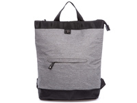 Women's A4 grey Jennifer Jones handbag and backpack in one