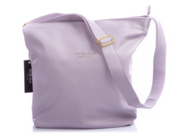 Light purple women's soft urban shoulder bag Jennifer Jones
