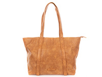Jennifer Jones Large women's cognac eco leather bag