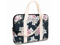 Zagatto women's laptop bag in pink flowers 15.6" inch