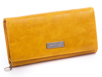 Jennifer Jones women's yellow eco leather wallet