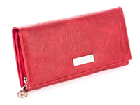 Jennifer Jones women's red ecological leather wallet
