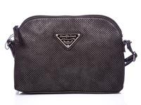 Women's shoulder bag openwork black small Jennifer Jones