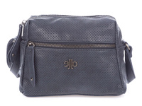 Small navy blue Jennifer Jones openwork women's handbag
