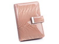 Women's ecru lacquered document and card case by Jennifer Jones