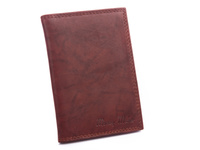 Money Maker brown leather document case