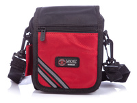 Sanchez small red men's shoulder pouch