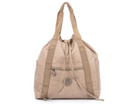 Bag Street Beige bag and backpack in one in chalk