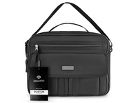 ZAGATTO Black men's shoulder bag
