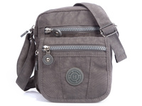 Grey lightweight travel shoulder bag Bag Street