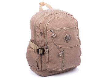 Bag Street leichter Stoff Rucksack beige