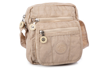 Leichte Reise Umhängetasche hellbeige Tasche Street