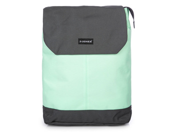 Leichter, minimalistischer Celadon-Arbeitsrucksack mit 13"-Laptopfach