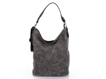 Women's baggy grey Jennifer Jones handbag