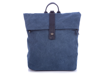 Blauer Rucksack im Vintage-Stil für Frauen von Jennifer Jones