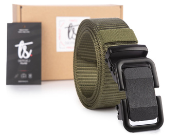 Men's SERGEJ KAMPALA Belt, with Automatic Buckle, Green