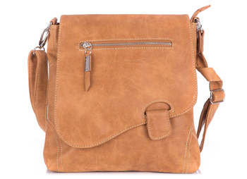 Bag Street Women's medium cognac mailbag