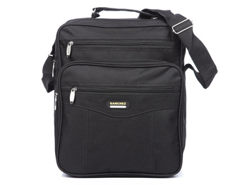 SANCHEZ Large vertical A4 men's work bag