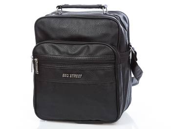 Bag Street Men's medium shoulder bag for work with handle