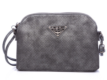 Women's shoulder bag small openwork silver Jennifer Jones