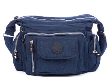 Bag Stret blue fabric shoulder bag