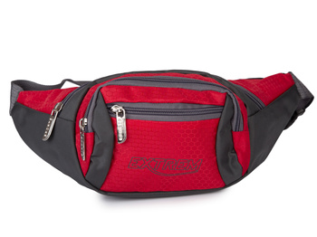 Leichte Hüfttasche rot Tasche Street