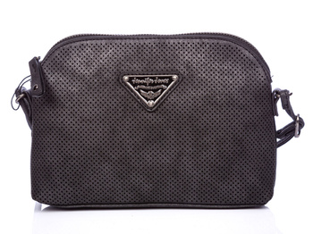 Women's shoulder bag openwork black small Jennifer Jones