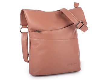 Różowa torebka damska na ramię Jennifer Jones (Alt-Rosa / łososiowa)