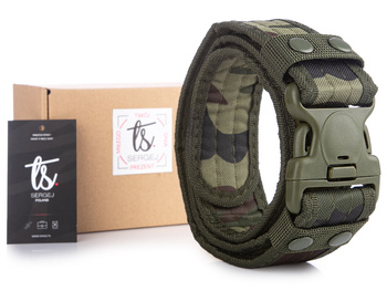Military tactical belt for moro wide pants SERGEJ JUNGLE