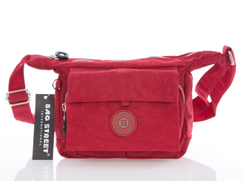 Small fabric shoulder bag red Bag Street