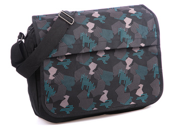 Lekka miejska torba na ramię z klapką A4 LOREN