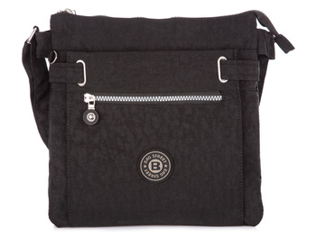 Bag Street Lekka torebka na ramię czarna kwadratowa